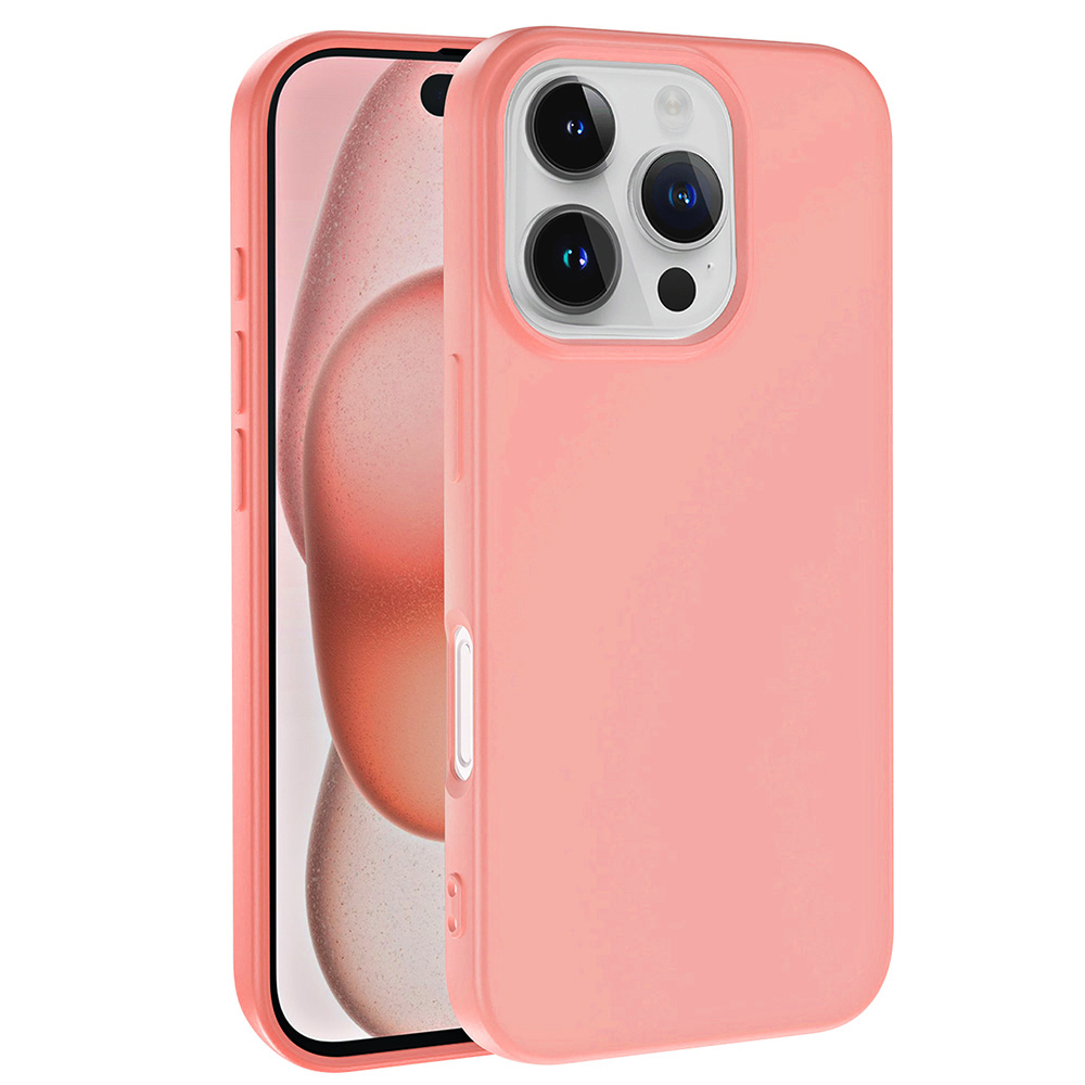 Apple iPhone 16 Pro Max Kılıf Zore LSR Lansman Kapak - Pembe