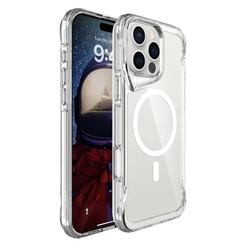 Apple iPhone 16 Pro Max Kılıf Zore M-safe Şarj Özellikli T-Max M-safe Kapak - 10