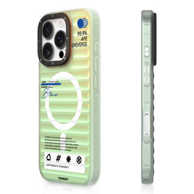 Apple iPhone 16 Pro Max M-safe Şarj Özellikli Youngkit Chameleon Serisi Kapak - Youngkit