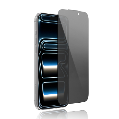 Apple iPhone 16 Pro Max Youngkit 2.5D Fingerprint-Resistant 0.33mm Privacy Tempered Glass Screen Protector - Youngkit