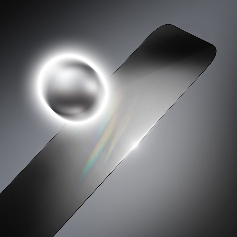 Apple iPhone 16 Pro Max Youngkit AP 2.5D 360 Derece Privacy Temperli Cam Ekran Koruyucu + Kolay Uygulama Aparatı - 3