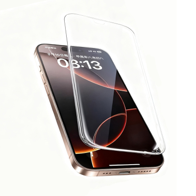 Apple iPhone 16 Pro Max Zore 3D Mobi HD Temperli Cam Ekran Koruyucu - Zore