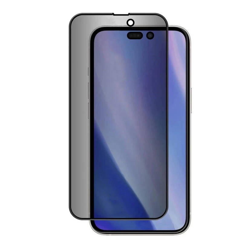 Apple iPhone 16 Pro Max Zore Kor Privacy Glass Screen Protector - 3