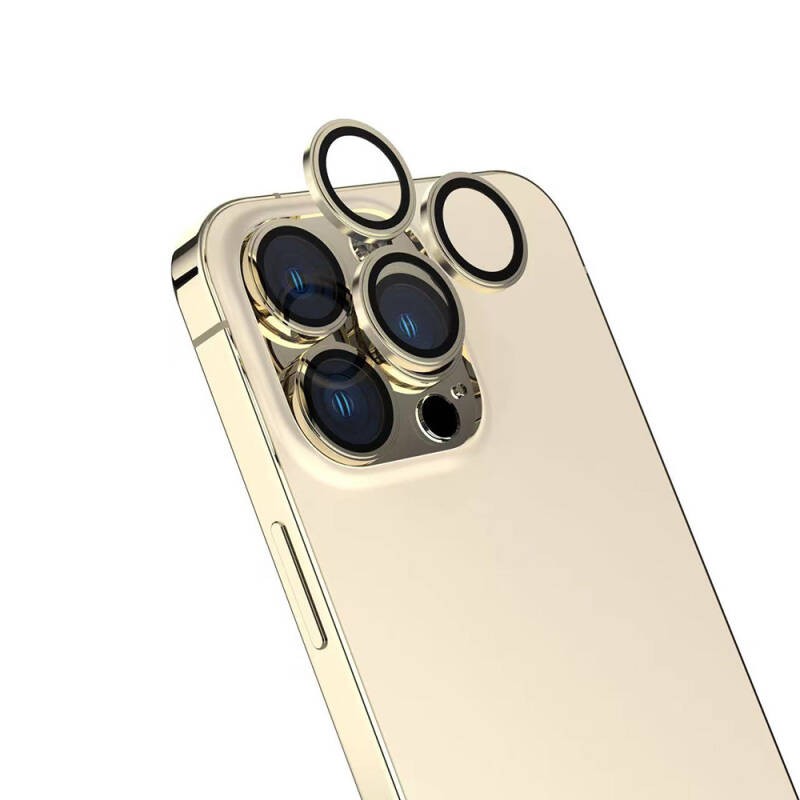 Apple iPhone 16 Pro Max Zore Safir CL-15 Anti-Fingerprint Anti-Reflective Camera Lens Protector - 1