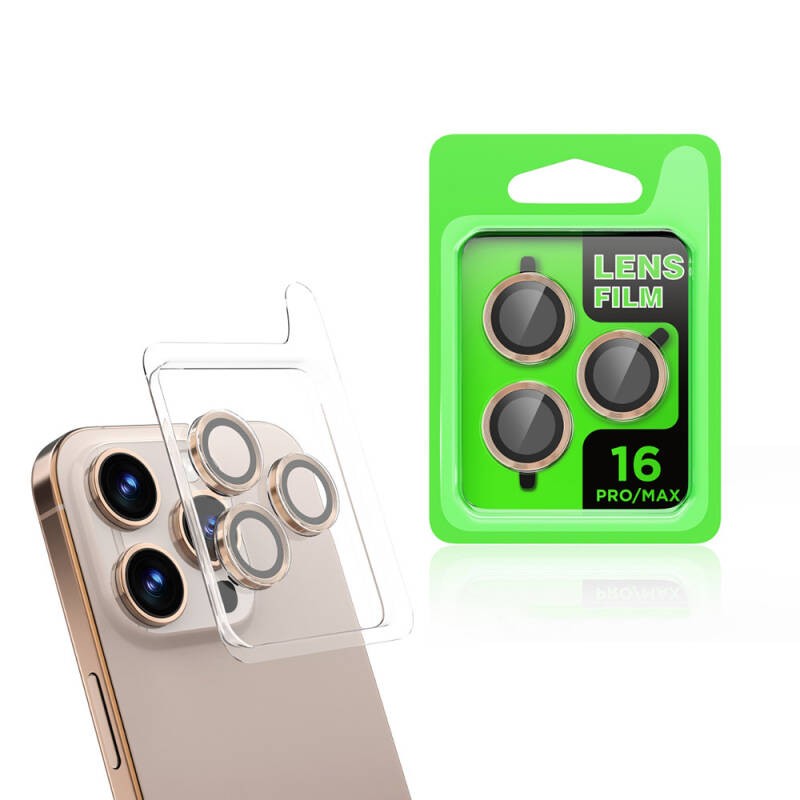 Apple iPhone 16 Pro Zore CL-07 Camera Lens Protector - 5