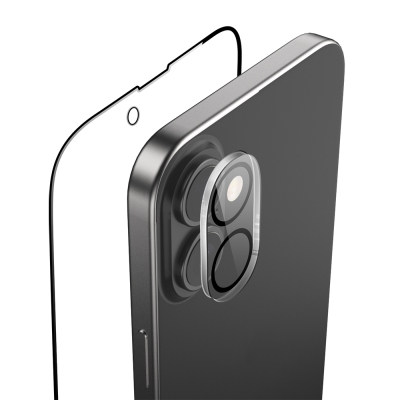 Apple iPhone 16 Raptic 2in1 Tempered Screen Protector + Lens Protector Set - Raptic