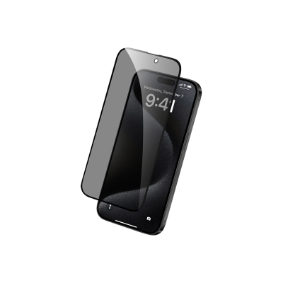 Apple iPhone 16 Raptic Hayalet Privacy Temperli Cam Ekran Koruyucu - Raptic