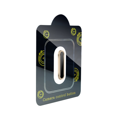 Apple iPhone 16 Series Compatible Metal Alloy Sensitive Touch Camera Control Button Protector - Zore