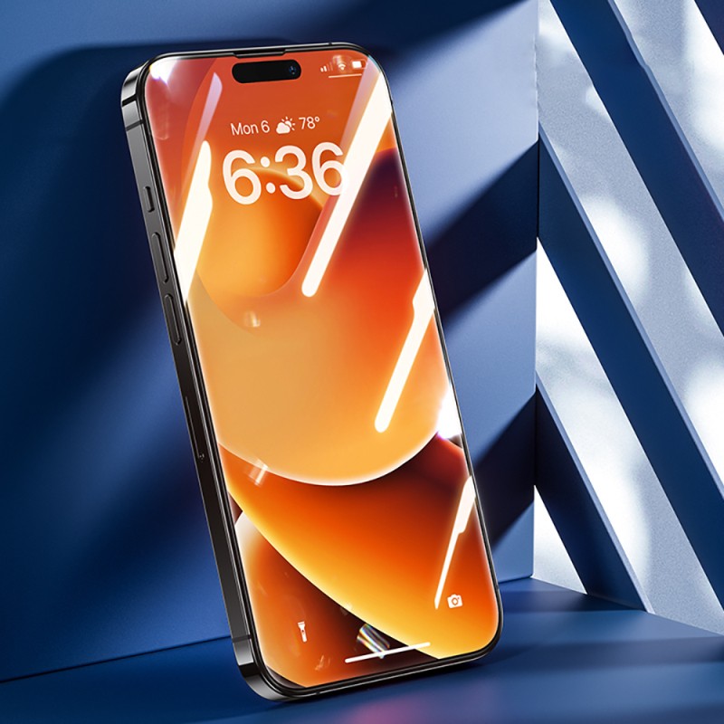 Apple iPhone 16E Benks V Pro Ultra Shield 0.3mm Ekran Koruyucu + Kolay Uygulama Aparatlı - 3