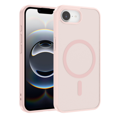 Apple iPhone 16E Case M-safe Charging Feature Zore Babet Cover - Zore