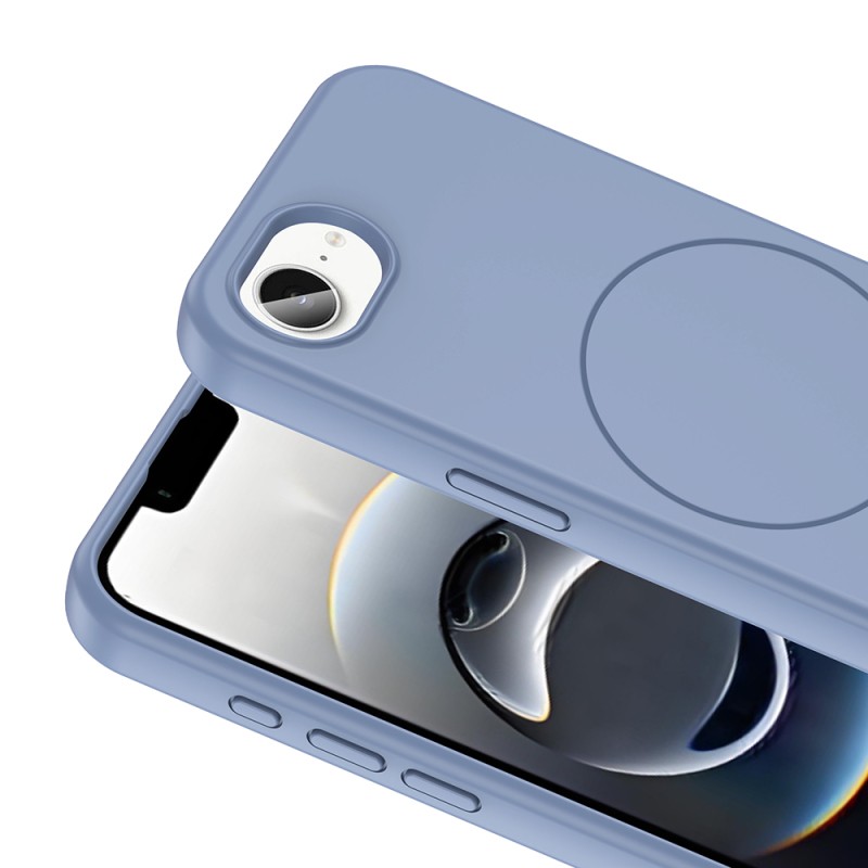 Apple iPhone 16E Case Magsafe Charging Feature Liquid Technology Erasable Hard Zore Kiwi Cover - 6