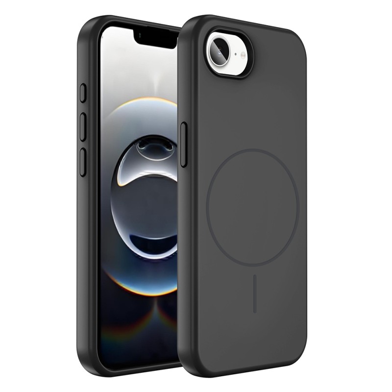 Apple iPhone 16E Case Magsafe Charging Feature Liquid Technology Erasable Hard Zore Kiwi Cover - 3