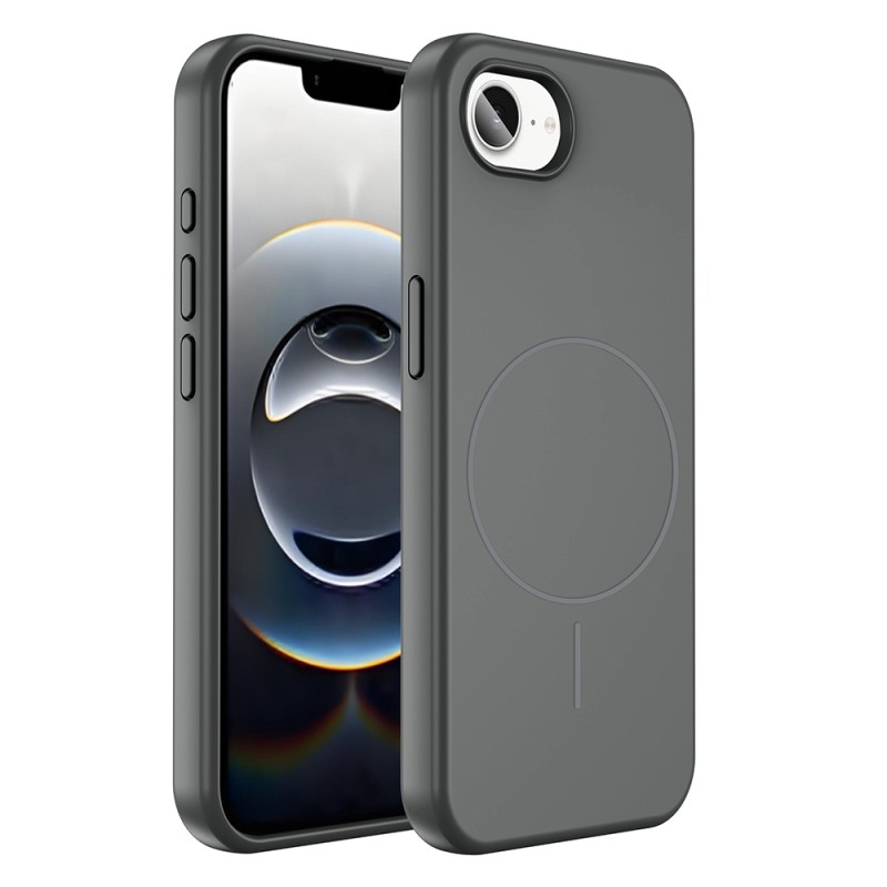 Apple iPhone 16E Case Magsafe Charging Feature Liquid Technology Erasable Hard Zore Kiwi Cover - 4