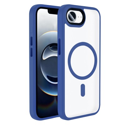 Apple iPhone 16E Case Matte Back Surface Wireless Charging Feature Zore Flet Magsafe Cover - 5