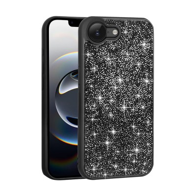 Apple iPhone 16E Case Shiny Stone Design Zore Pırlanta Cover - 7