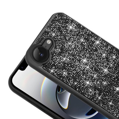 Apple iPhone 16E Case Shiny Stone Design Zore Pırlanta Cover - 8