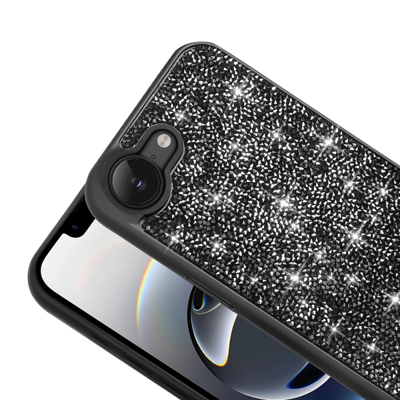 Apple iPhone 16E Case Shiny Stone Design Zore Pırlanta Cover - 8