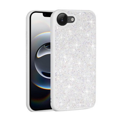 Apple iPhone 16E Case Shiny Stone Design Zore Pırlanta Cover - 9