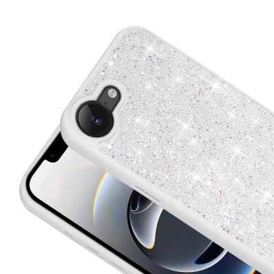 Apple iPhone 16E Case Shiny Stone Design Zore Pırlanta Cover - 10
