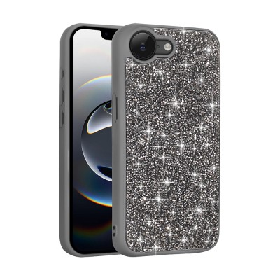 Apple iPhone 16E Case Shiny Stone Design Zore Pırlanta Cover - 11