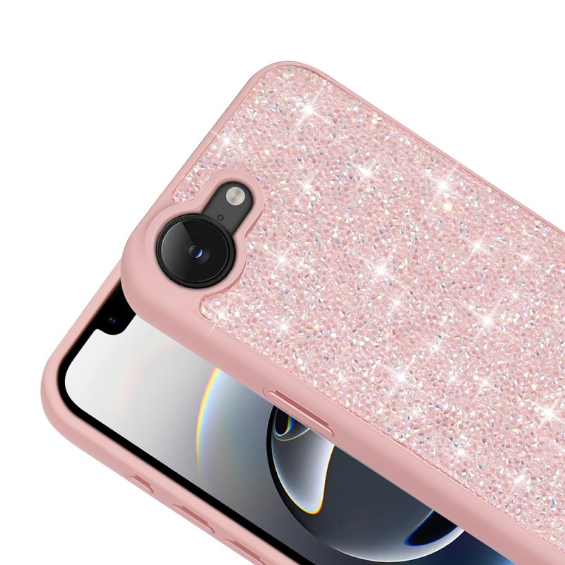 Apple iPhone 16E Case Shiny Stone Design Zore Pırlanta Cover - 14