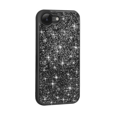 Apple iPhone 16E Case Shiny Stone Design Zore Pırlanta Cover - 2
