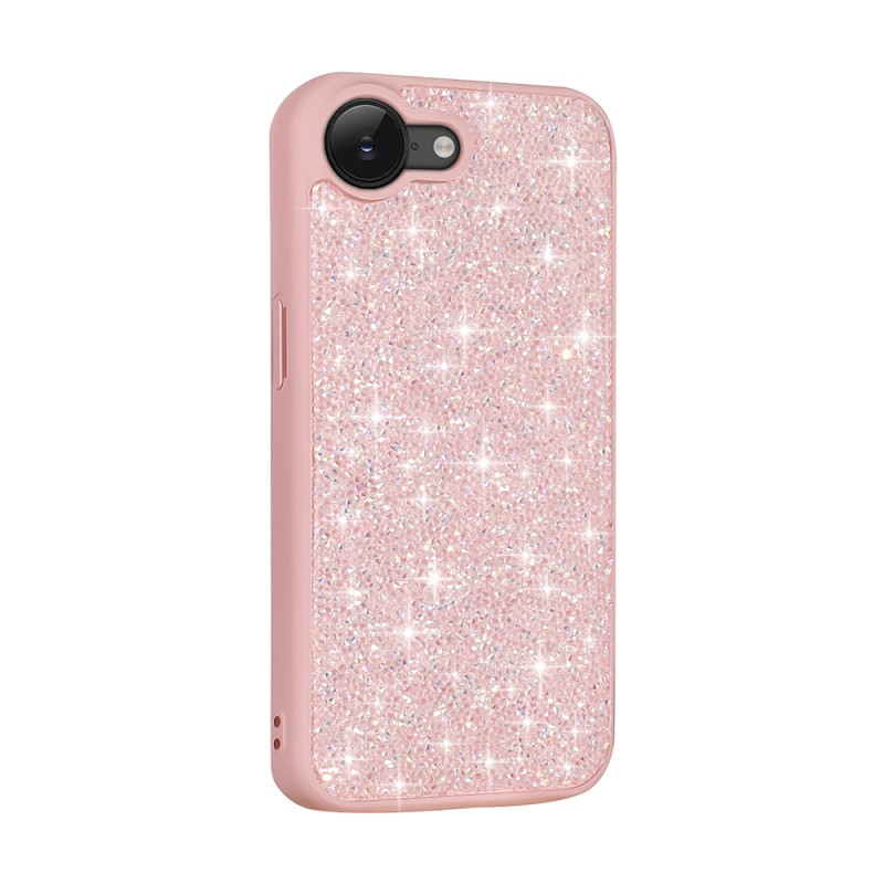 Apple iPhone 16E Case Shiny Stone Design Zore Pırlanta Cover - 5