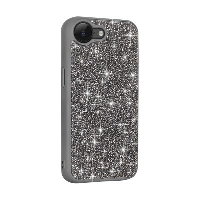 Apple iPhone 16E Case Shiny Stone Design Zore Pırlanta Cover - 4