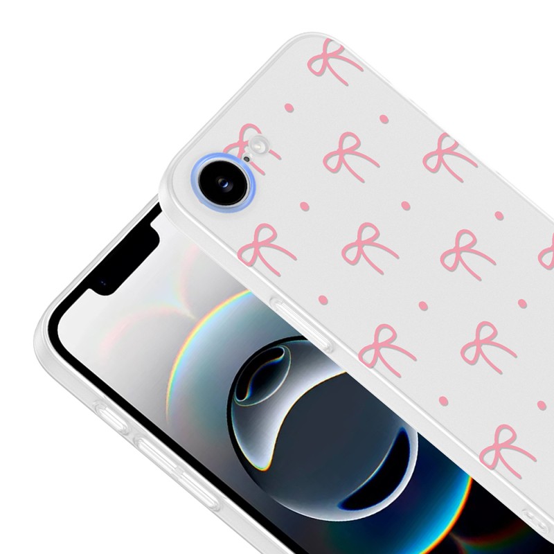 Apple iPhone 16E Case with Camera Protector, Patterned Zore Clip Cover - 10