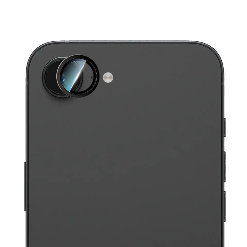 Apple iPhone 16E CaseWorld Alloy Series Oleophobic Anti-Reflective Camera Lens Protector - 6