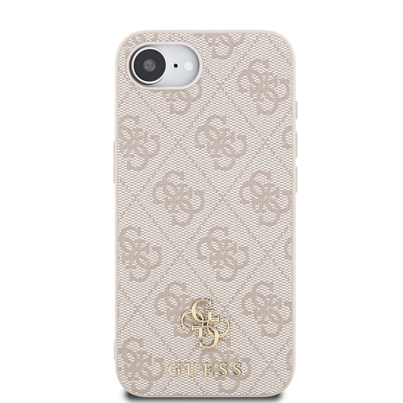 Apple iPhone 16E Kılıf Guess Orjinal Lisanslı M-safe Şarj Özellikli Small 4G Classic Kapak - 5