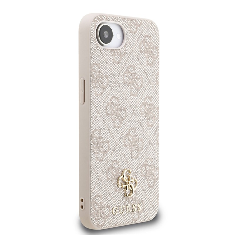 Apple iPhone 16E Kılıf Guess Orjinal Lisanslı M-safe Şarj Özellikli Small 4G Classic Kapak - 6