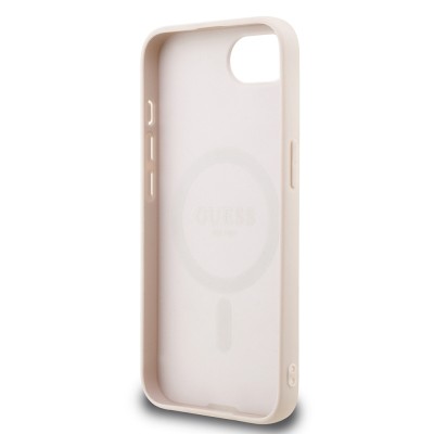 Apple iPhone 16E Kılıf Guess Orjinal Lisanslı M-safe Şarj Özellikli Small 4G Classic Kapak - 9