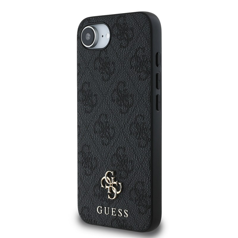 Apple iPhone 16E Kılıf Guess Orjinal Lisanslı M-safe Şarj Özellikli Small 4G Classic Kapak - 11