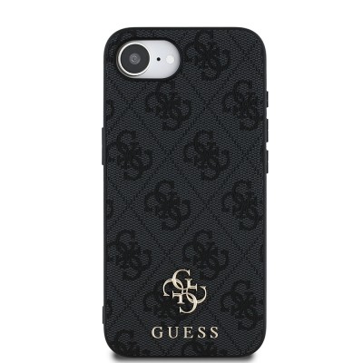 Apple iPhone 16E Kılıf Guess Orjinal Lisanslı M-safe Şarj Özellikli Small 4G Classic Kapak - 12