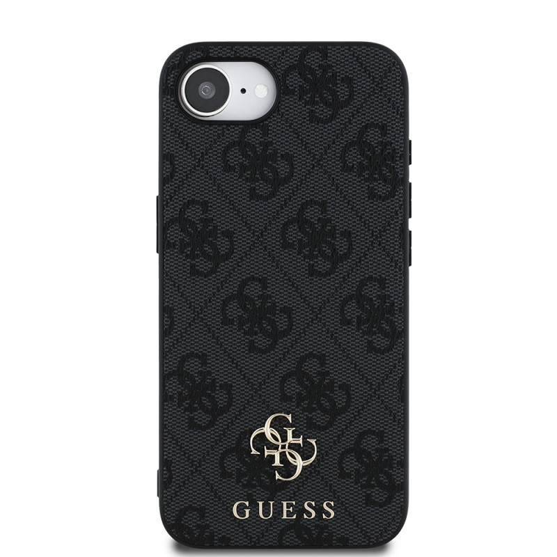 Apple iPhone 16E Kılıf Guess Orjinal Lisanslı M-safe Şarj Özellikli Small 4G Classic Kapak - 12