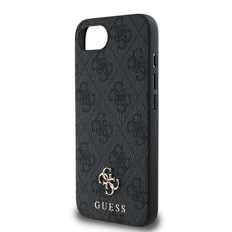 Apple iPhone 16E Kılıf Guess Orjinal Lisanslı M-safe Şarj Özellikli Small 4G Classic Kapak - 15