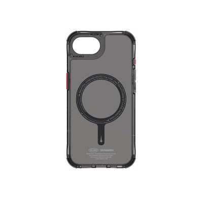 Apple iPhone 16E Kılıf M-safe Şarj Özellikli Şeffaf Airbag Tasarımlı Skinarma Saido Kapak - 9