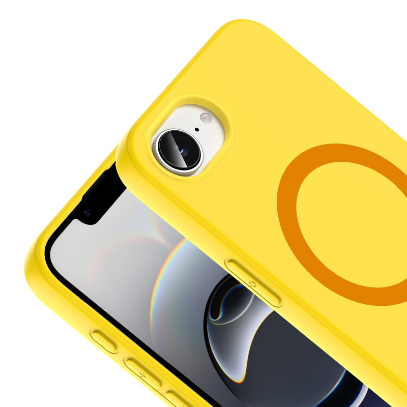 Apple iPhone 16E Kılıf M-Safe Şarj Özellikli Zore Aris Silikon Kapak - 35