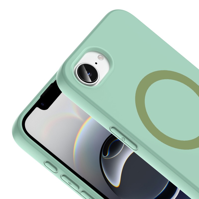 Apple iPhone 16E Kılıf M-Safe Şarj Özellikli Zore Aris Silikon Kapak - 34
