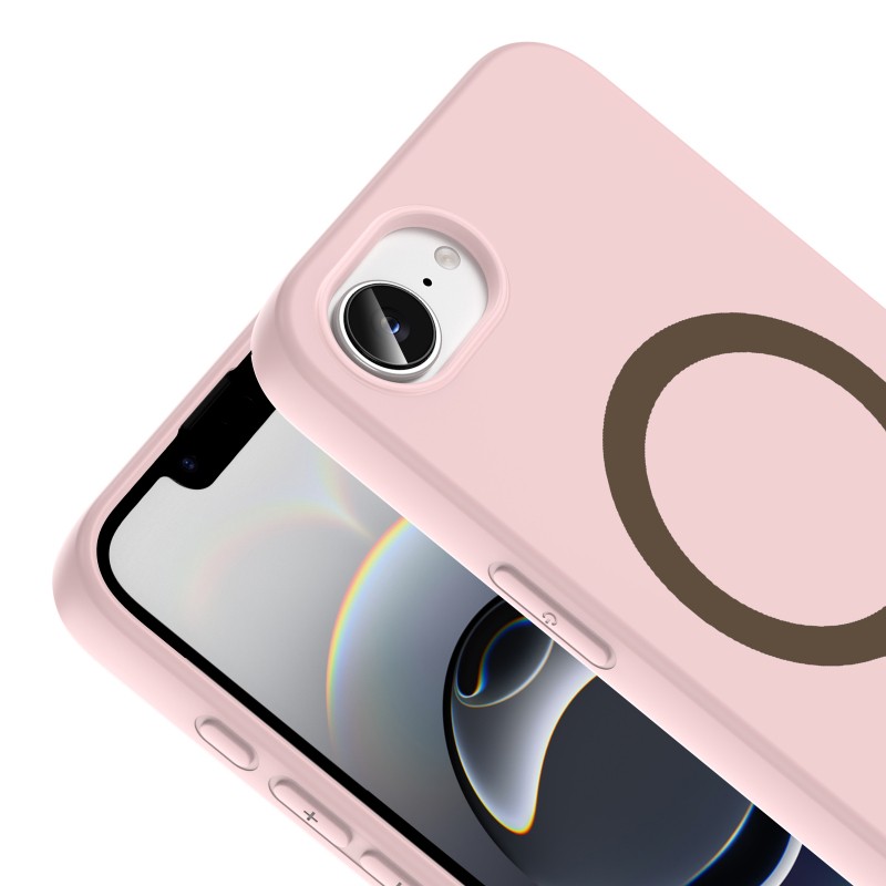 Apple iPhone 16E Kılıf M-Safe Şarj Özellikli Zore Aris Silikon Kapak - 33