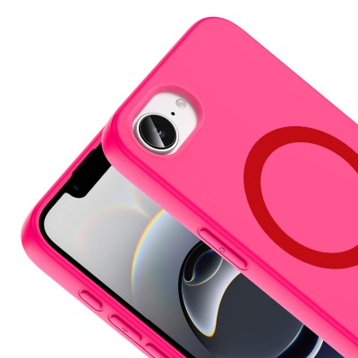Apple iPhone 16E Kılıf M-Safe Şarj Özellikli Zore Aris Silikon Kapak - 30