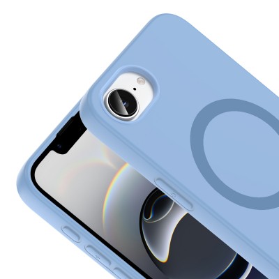 Apple iPhone 16E Kılıf M-Safe Şarj Özellikli Zore Aris Silikon Kapak - 26