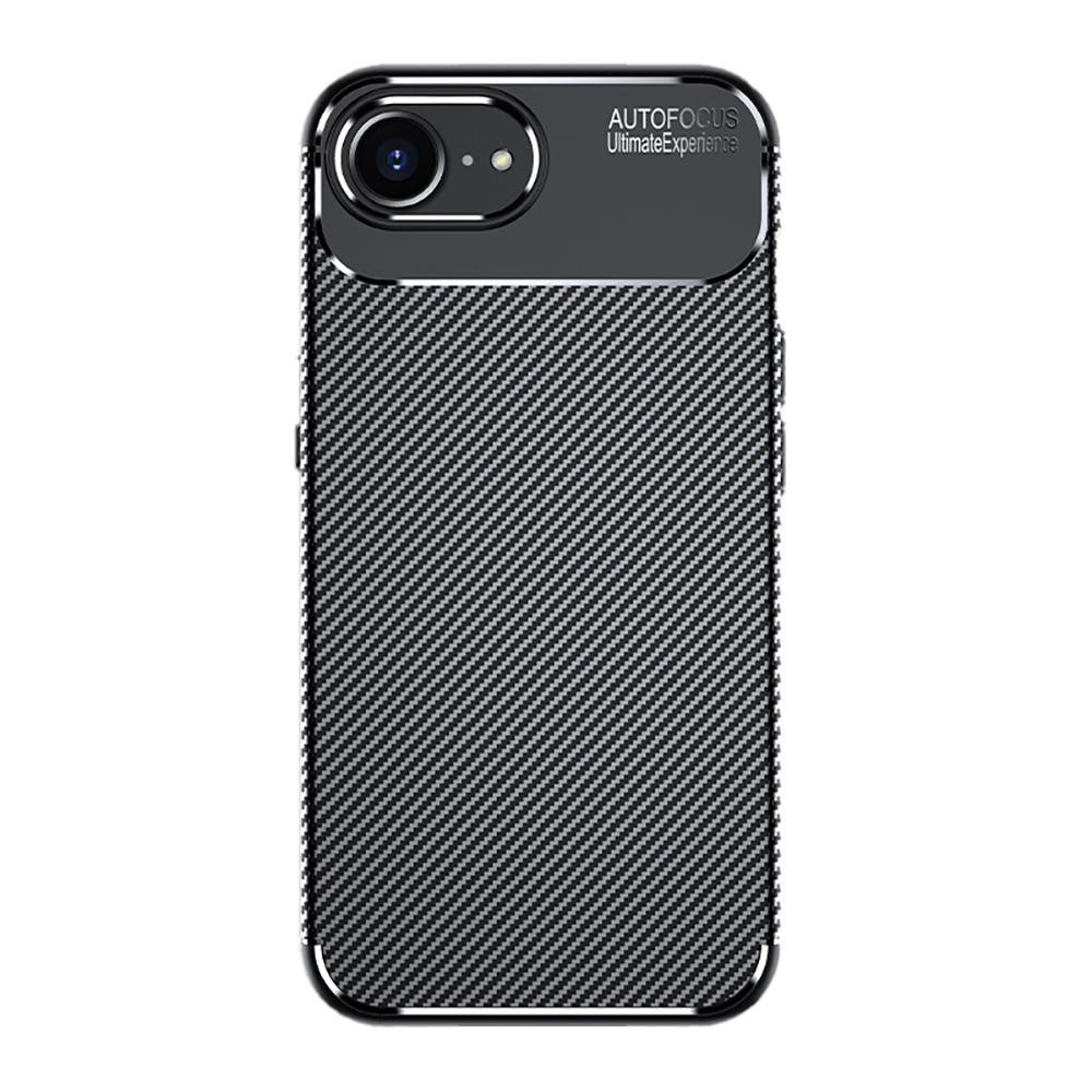 Apple iPhone 16E Kılıf Zore Negro Silikon Kapak - Siyah