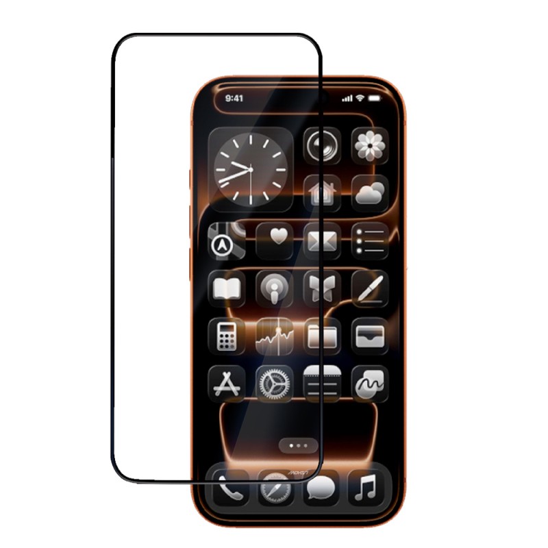 Apple iPhone 16E Mohseven Safir Coating HD Temperli Cam Ekran Koruyucu - 2