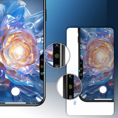 Apple iPhone 16E Mohseven Safir Coating HD Temperli Cam Ekran Koruyucu - 15