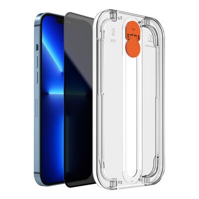 Apple iPhone 16E Wiwu Easy Install iPrivacy Tempered Screen Protector - 6