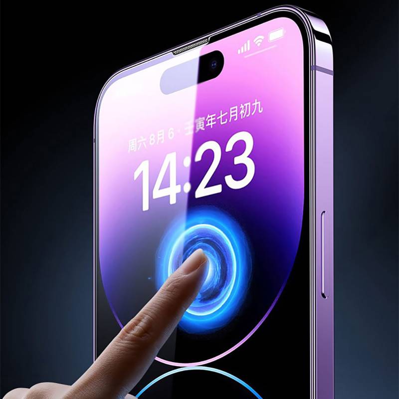 Apple iPhone 16E Wiwu iVista Screen Matte Ultra Güçlü Temperli Mat Ekran Koruyucu - 4