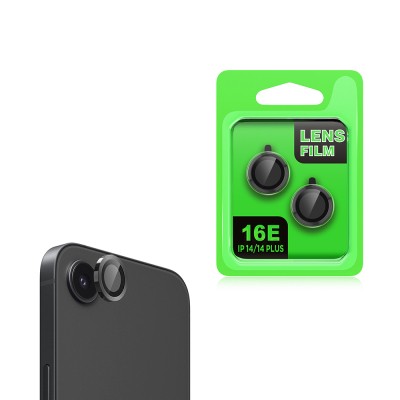 Apple iPhone 16E Zore CL-07 Camera Lens Protector - 3