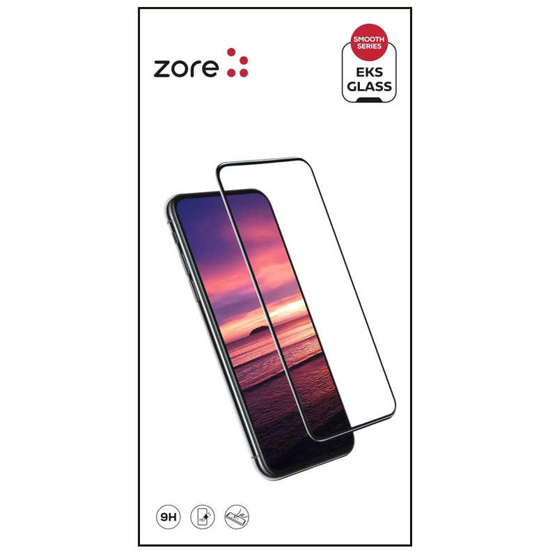Apple iPhone 16E Zore EKS Cam Ekran Koruyucu - Siyah